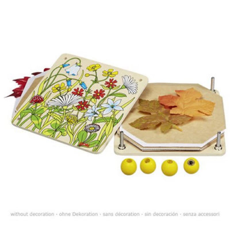 Goki Flower Press Tool Spring Meadow Childrens Crafts