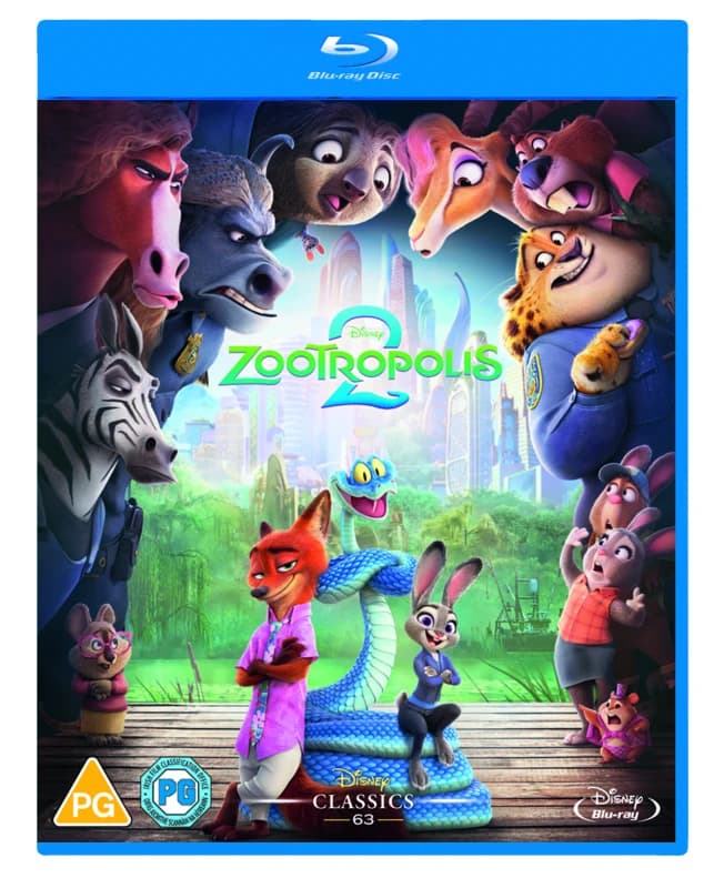 Zootropolis 2 Bluray 5056719201899