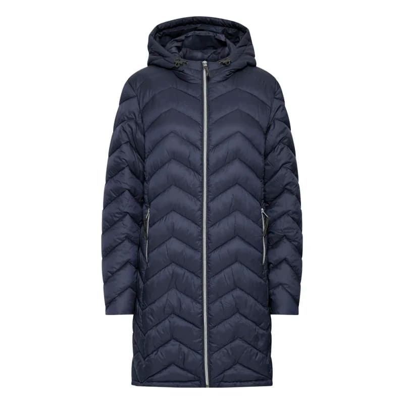 fransa Womens down jacket fransa Bapadding 12 Bleu Female M