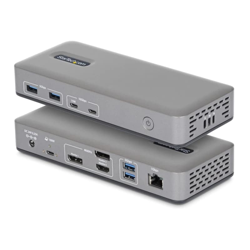 StarTech.com .com - Docking station - for laptop - USB-C 3.2 Gen 2 - 2