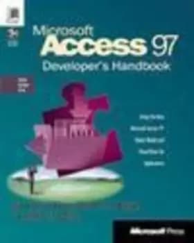 Microsoft Access 9.7" developers handbook by Timothy M O'Brien
