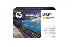 HP 843C Yellow Ink Cartridge