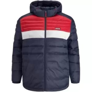 Jack and Jones Puffer Jacket Plus Size - Blue