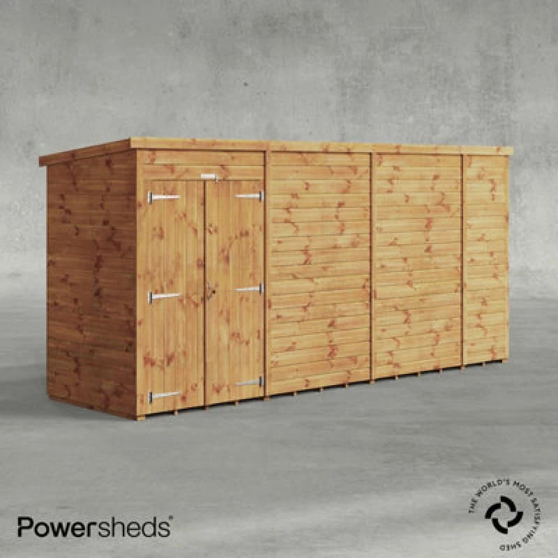 14X4 Psheds Ol Pent No Windows 2 Doors