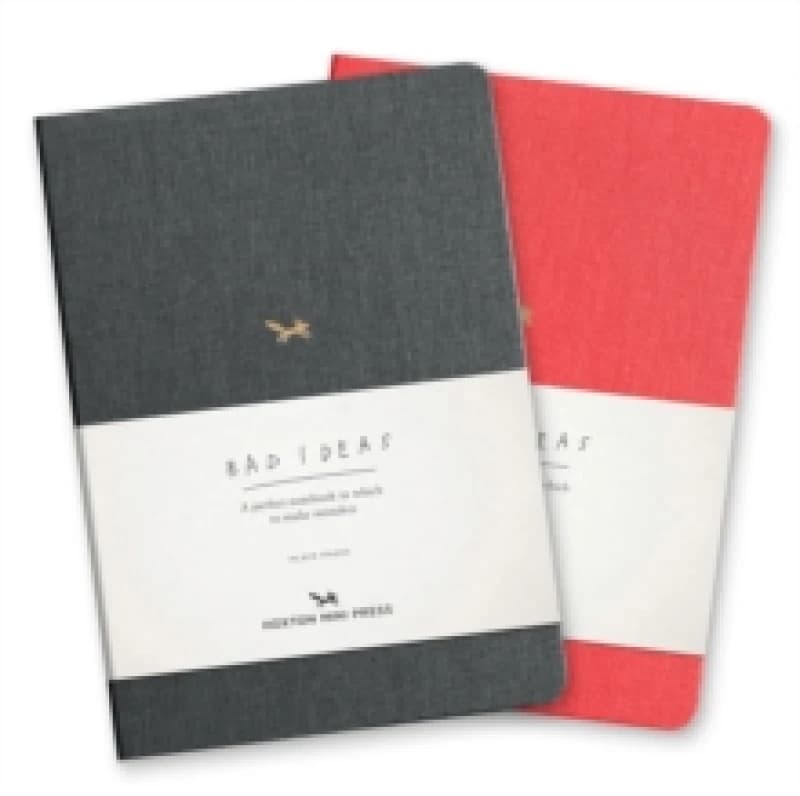 A Notebook For Bad Ideas - Grey/lined Notebook / blank book