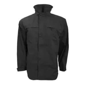 Result Mens Mid-Weight Multi-Function Waterproof Windproof Jacket (M) (Black/Grey)