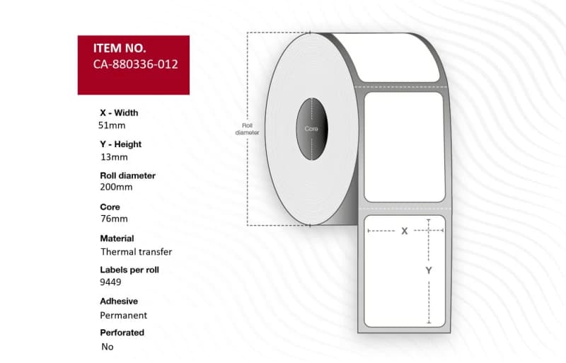 CAPTURE Lel 51 x 13mm. Core 76mm.