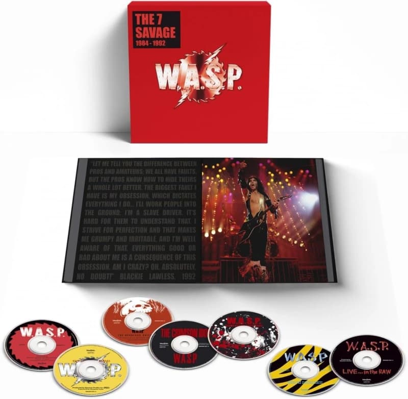 W.A.S.P. The 7 Savage CD multicolor Onesize Unisex