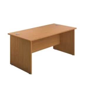 1600 X 800 Panel Rectangular Desk Nova Oak