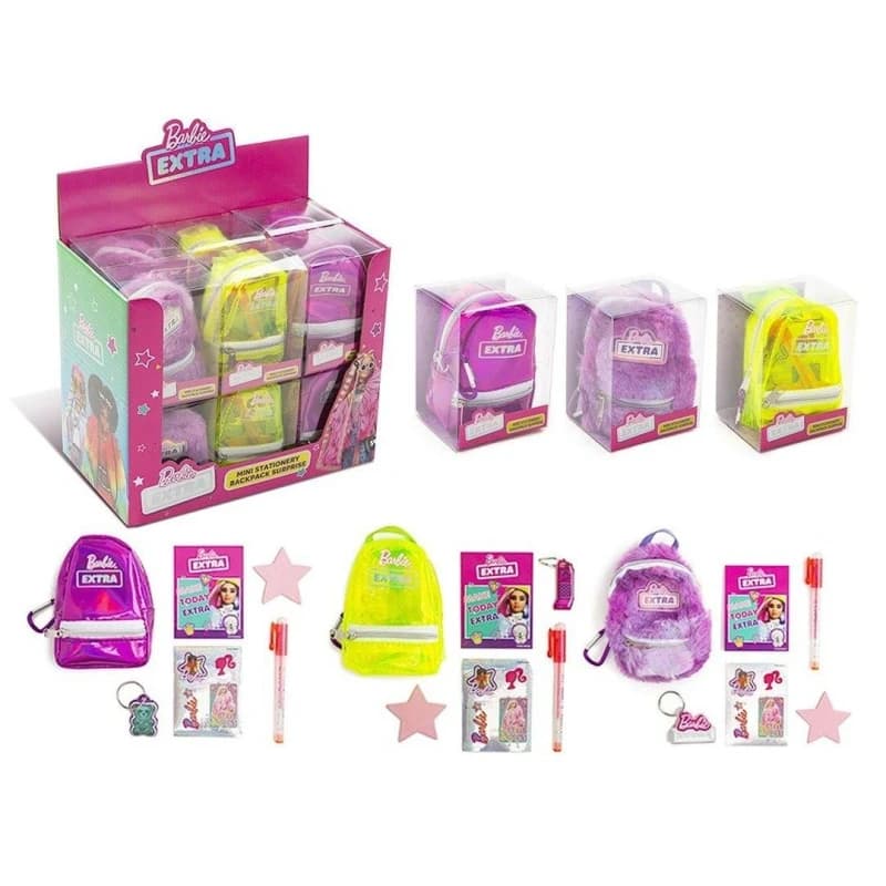Barbie Extra Micro Stationery Backpack Multi unisex