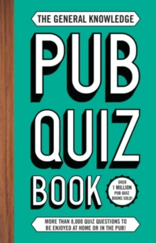 Boxer Gifts The General Knowledge Pub Quiz Book Multi unisex