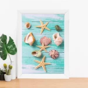 BC279292769 Multicolor Decorative Framed MDF Painting