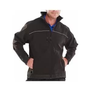 Soft shell jacket Black med - Black - Black - Click