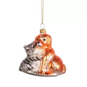 Dog & Cat Shaped Bauble