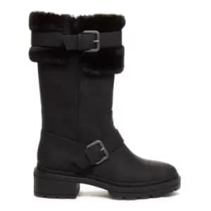 Rocket Dog Igloo Black Buckled Tall Winter Boot