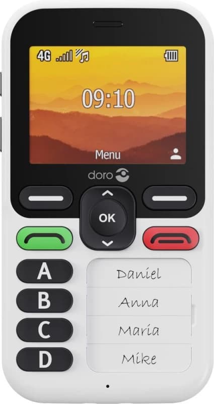 Doro Leva X10 Mobile Phone in Black
