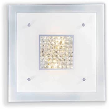 Ideal Lux Steno - 3 Light Medium Ceiling Flush Light White, E27