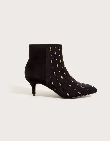 Stud Ankle Boots