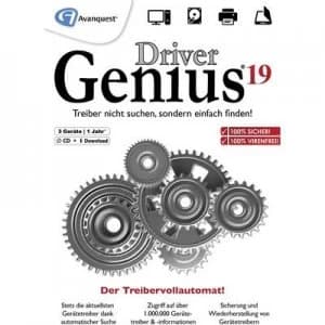 Avanquest Driver Genius 19 1-year, 3 licences Windows System optimisation