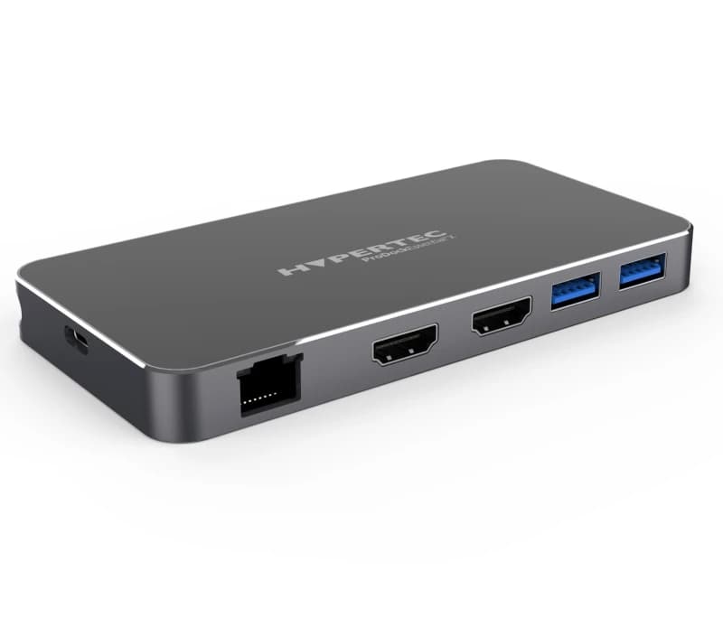 Hypertec ProDock Essential X - Universal USB-C Dock with Dual HDMI and