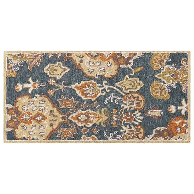 Beliani Rug Umurlu Multicolour 80 X 150 Cm Wool