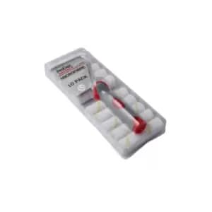 ProDec Advance 10Pk 4" Short Pile Microfibre Mini Roller & Frame- you get 12