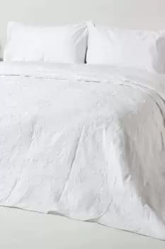 Cotton Rich Floral Pattern Bedspread