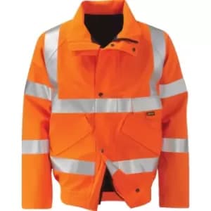 Gore-Tex XL Colorado Orange Bomber Jacket
