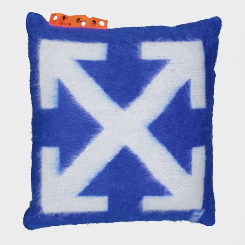Off White Pillow Arrow Design Blue/White unisex One Size