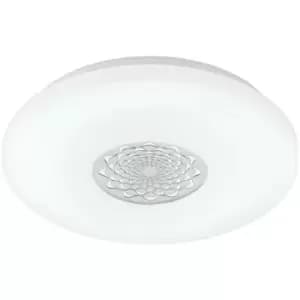 Capasso 1 - LED Round Flush Ceiling Light White - Eglo