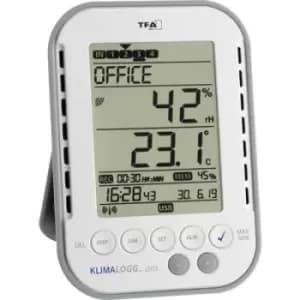TFA Dostmann KLIMALOGG PRO Thermo-hygro data logger White grey