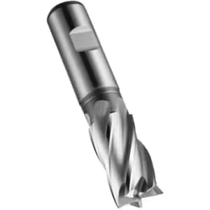C247 30.00MM HSS-E Multi Flute Flatted Shank End Mill - DIN 844K