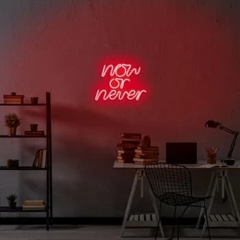 Now or Never - Red Red Wall Lamp