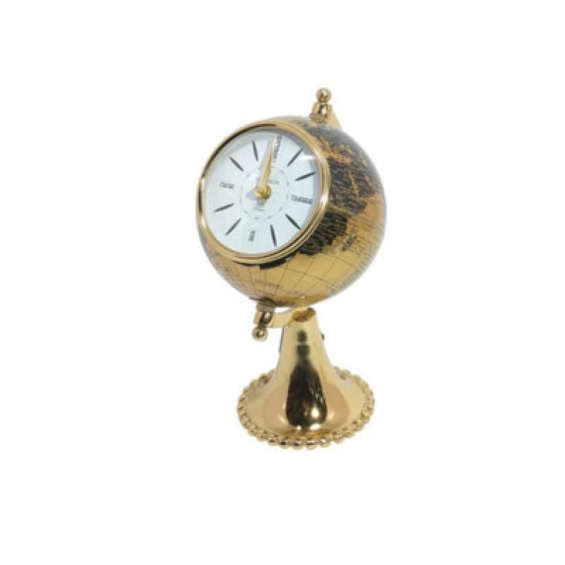 MSL TABLE CLOCK GLOBE DESIGN