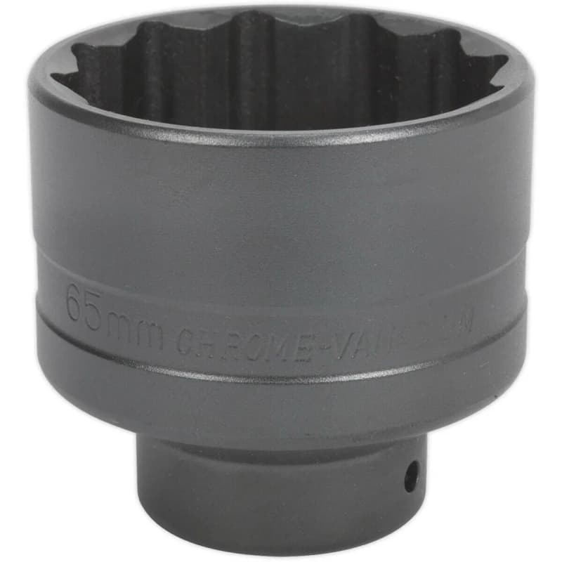 Loops 65mm 12 Point Impact Socket Bit - 3/4" Square Drive - For Ford Transit Hub Nuts Multi