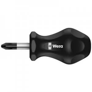 Wera Stubby Workshop Pillips screwdriver PH 1 Blade length: 25 mm