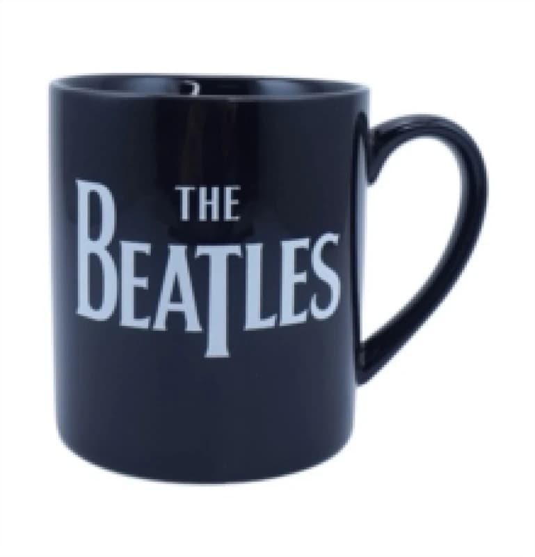 Beatles Classic Drop T Band Logo Mug Black