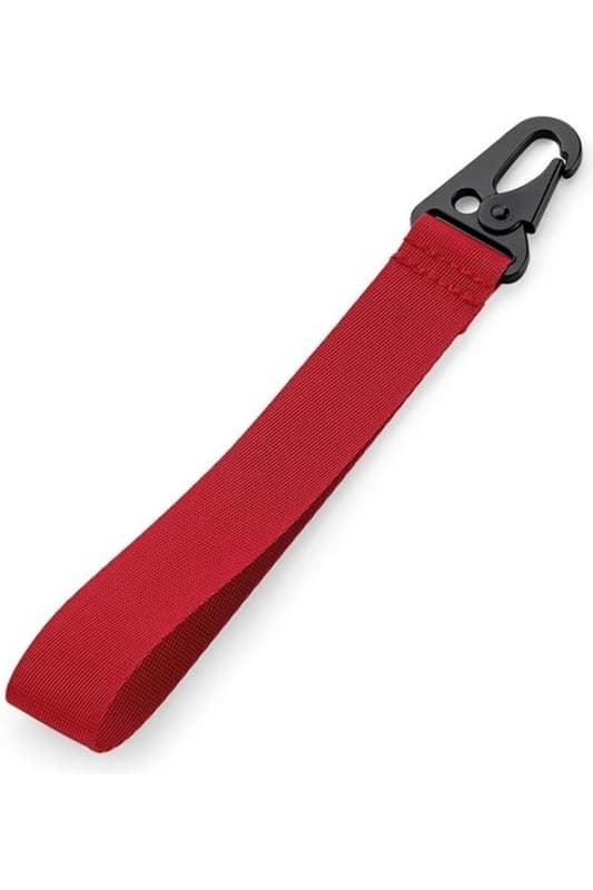 Bagbase Key Clip in Red Red Unisex One Size