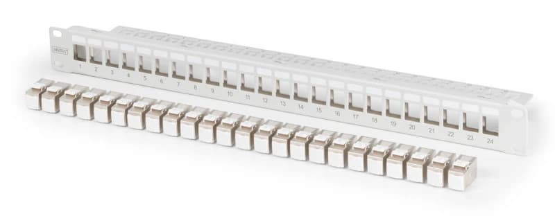 Digitus Modular patch panel. 24-port. equipped with 24x DN-93615
