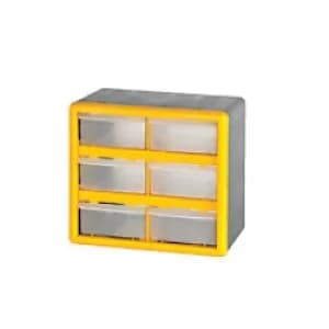 GPC 6 Compartment Storage Box