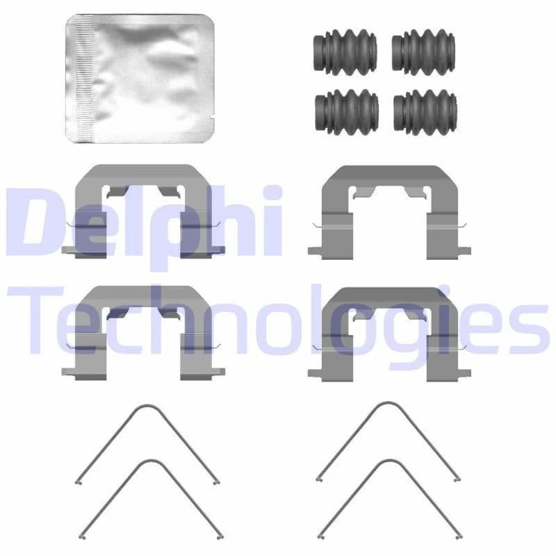 DELPHI Brake pad fitting kit DELPHI LX0771