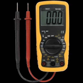 Sealey TM100 Professional 6 Function Digital Multimeter