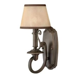 1 Light Indoor Wall Light Olde Bronze, E14