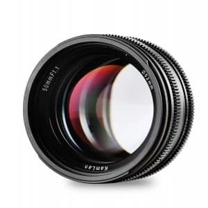 KamLan 50mm F1.1 Sony E mount