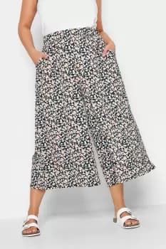 Floral Print Midaxi Culottes