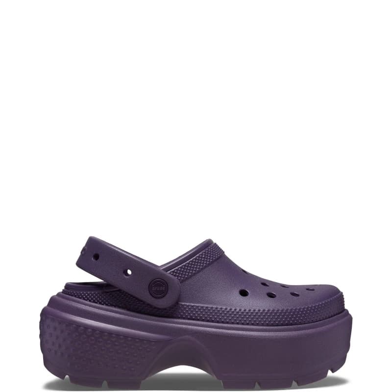 Crocs Unisex Stomp Clogs Dark Iris W5/M4