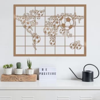 Ball - Copper Copper Decorative Metal Wall Accessory