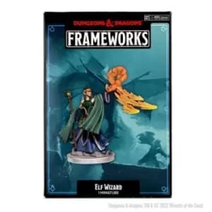 D&D Frameworks (W1) Elf Wizard Female
