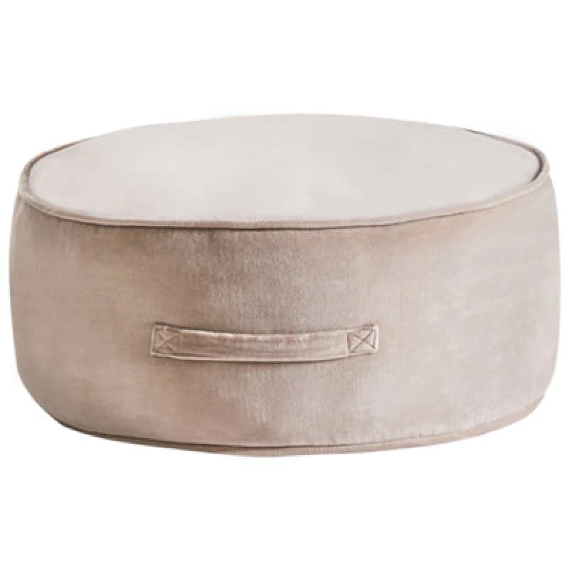 Beliani Pouffe Yulle Velvet Light Brown