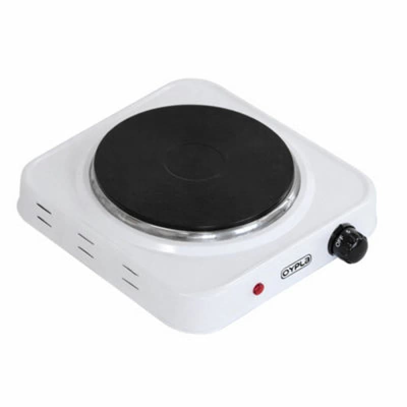 Oypla Single Electric Kitchen Hot Plate White
